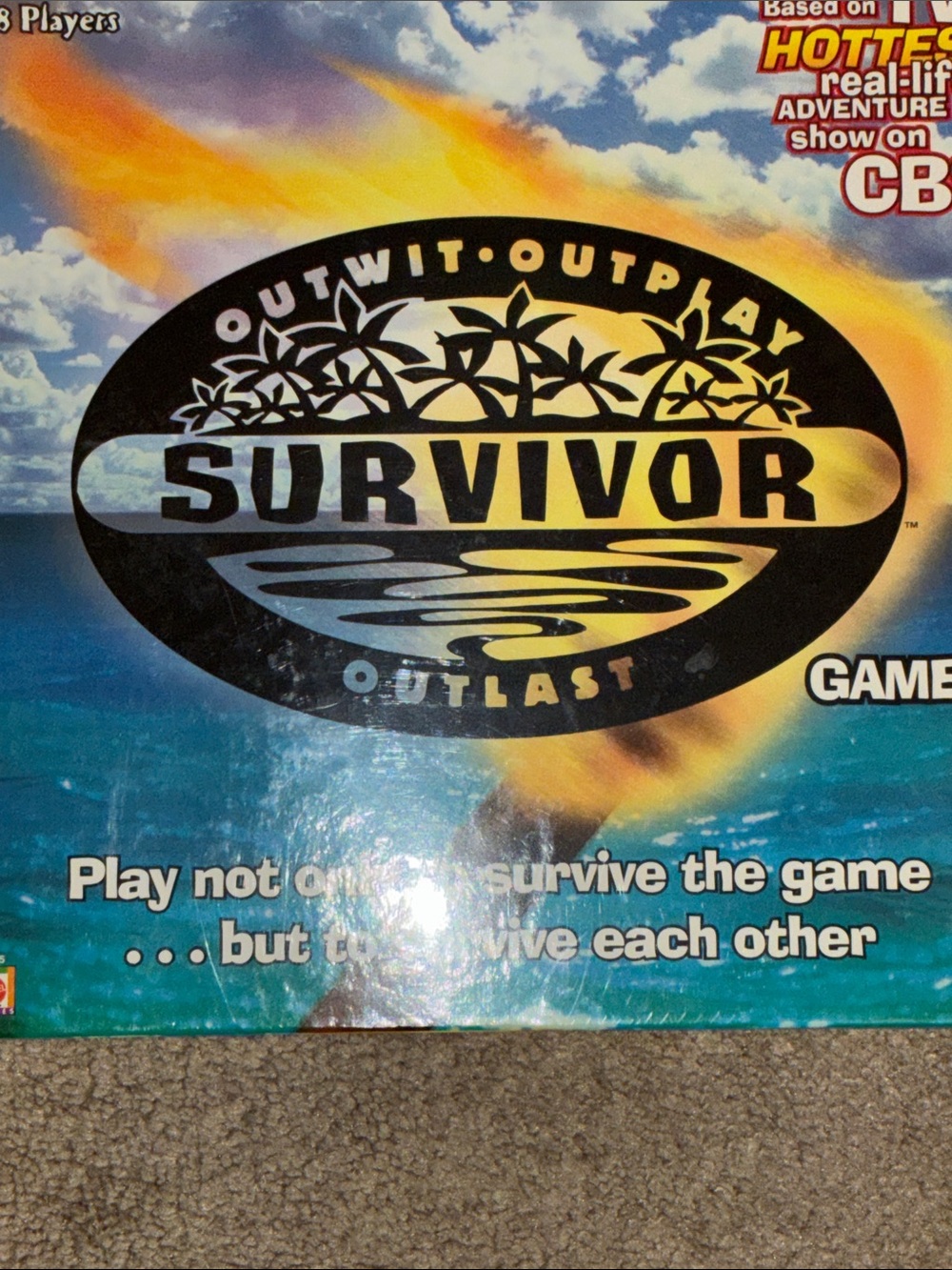Vintage survivor sealed Board Game - Outwit Outplay Outlast 2000